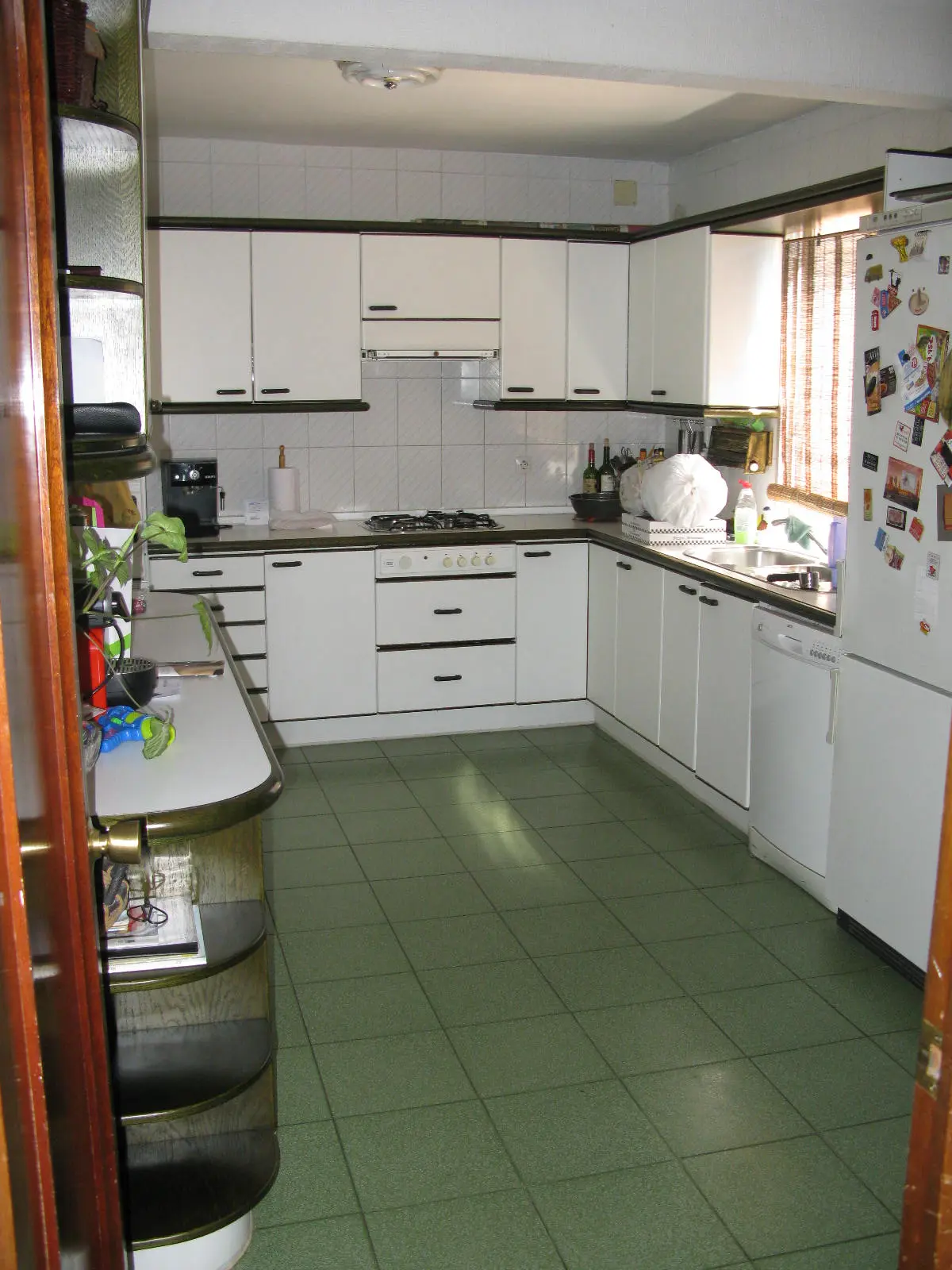 La cocina antes de la obra.